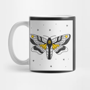 Old school tattoo moth Mug